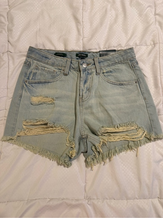 wild fable Pants - wild fable Light Wash Distressed Denim Shorts